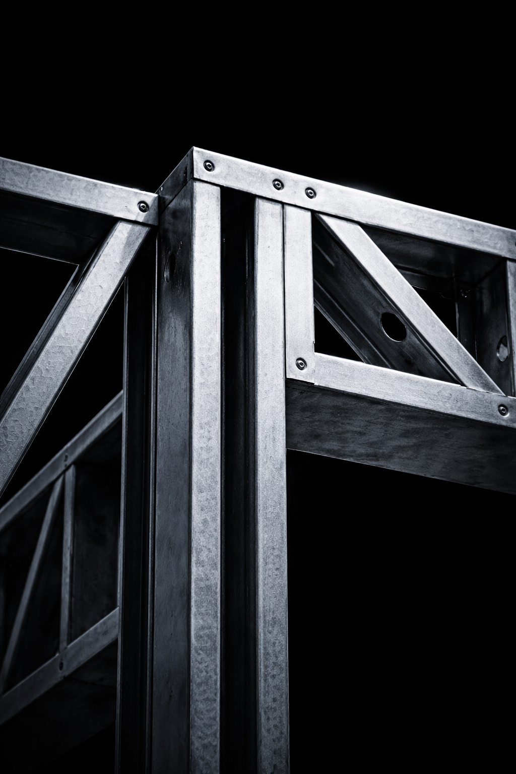 Estrutura em aço leve LSF